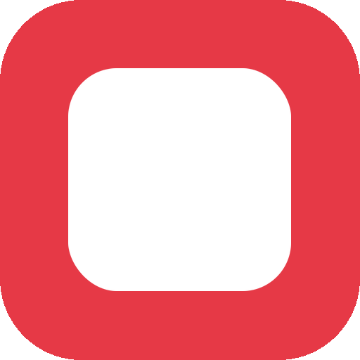 Articulate.app icon on the macOS Desktop — red rounded square with the white Articulate AI comet mark